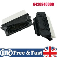 2PCS Left & Right Air Filters For Mercedes 300/350 CDI Engine OM642 6420940000
