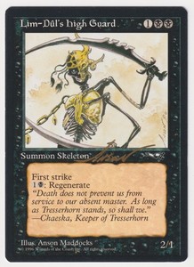 Lim-Dul's High Guard #18 Alliances Common MTG