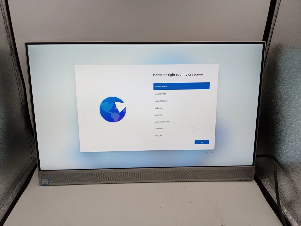 HP EliteOne Intel Core i5 8th Gen. 8 GB RAM PC Desktops & All-In