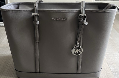 Michael Kors Jet Set Travel Large Tote Shopper Taupe/Grau   neu und unbenutzt