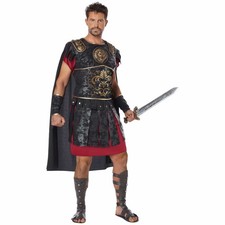 Roman Warrior Deluxe Gladiator Spartan Hercules Soldier Adult Mens Costume
