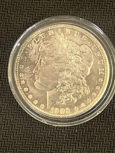 1902-O Morgan Silver Dollar $1 US Coin 90% BU High Grade.