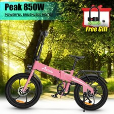 2025 E-Bike 20" Electric Bike Fat Tire 850W Folding City Bicycle -Commuter Ebike