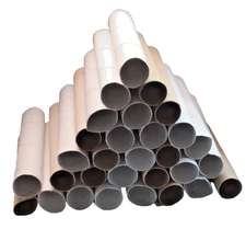 LOT OF 30 EMPTY CARDBOARD PAPER TOWEL ROLLS for school craft projects