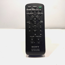 Sony RM-AMU009 System Audio Remote Control Original OEM Black