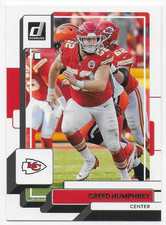 2022 Donruss #274 Creed Humphrey - Kansas City Chiefs