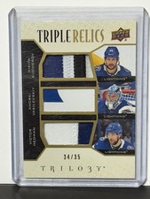 2020-21 Upper Deck Trilogy - Triple Relics Nikita Kucherov, Andrei Vasilevskiy,