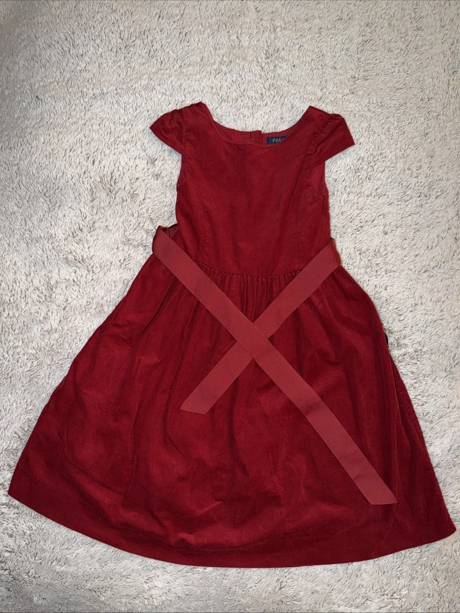 Winter Holiday Velvet Dresses for Girls for sale | eBay
