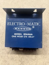 Banner B2646 Electro-Matic 1 Hour Delay Timer (Used) Qty-1 Free Same Day Ship