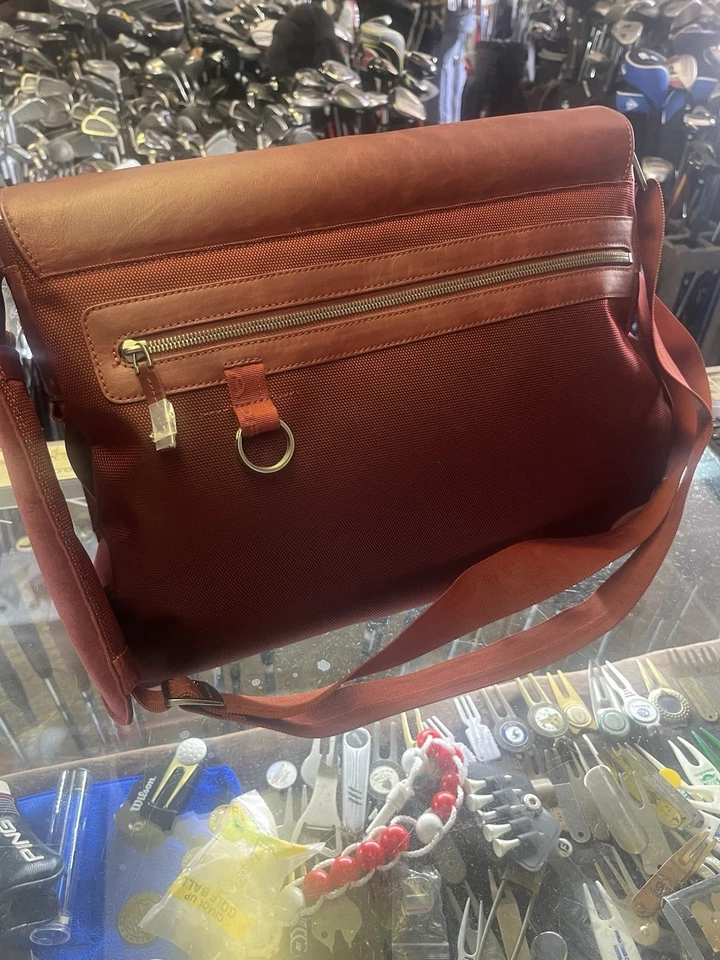 Maletín de negocios de tela y cuero PIQUADRO para portátil de 15". ¡Nuevo! ¡Ver 12 fotos! Foto 2 de 4