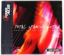 Sonic Foundry Spanish Guitar Loops For Acid Sample/Sound Library/Sampling 2 CD