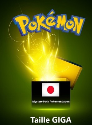 Mystery Box, Mystery Box Pokemon Japan Giga (Beschreibung lesen) Blitzversand