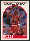 1989-90 Hoops MICHAEL JORDAN #200 Card Chicago Bulls HOF Very Nice Bold Color