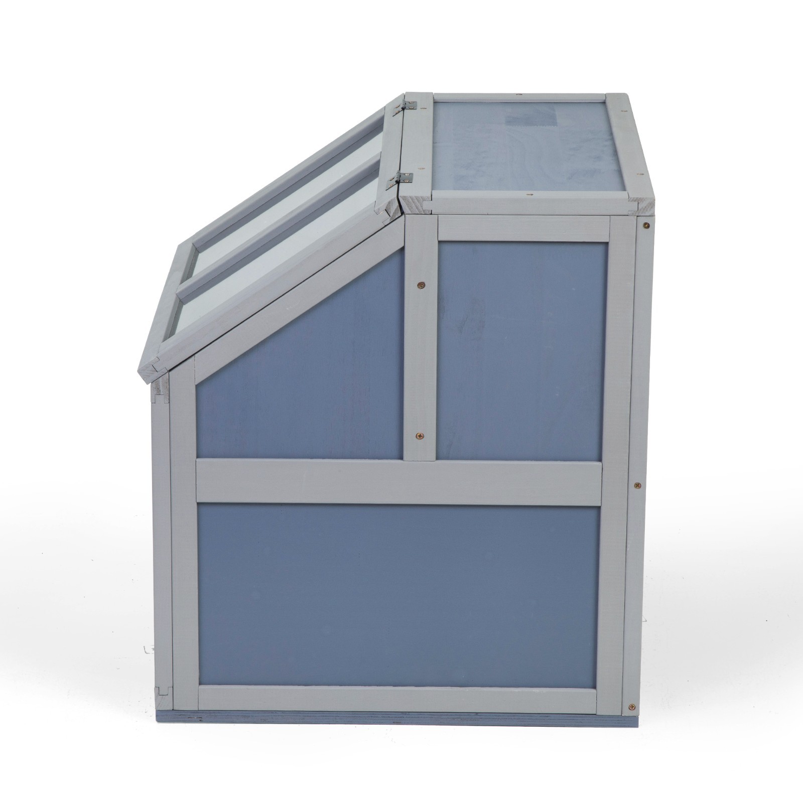 COZIWOW Wooden Cat Litter Box with Air Purifier, Cat Scoop and 3 Litter Bags