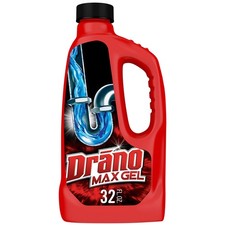 Drano Max Gel Drain Clog Remover and Cleaner for 32 Fl Oz Pack of 1 , Red