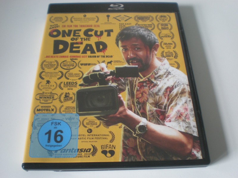 One Cut of the Dead German Blu Ray Region B 2018 Shinichiro Ueda