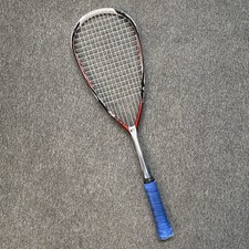 HEAD Microgel CT 135 Metallix Squash Racket Red Silver