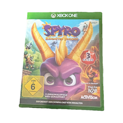 Activision Spyro Reignited Trilogy Xbox One, USK 6, 3 Spiele remastered