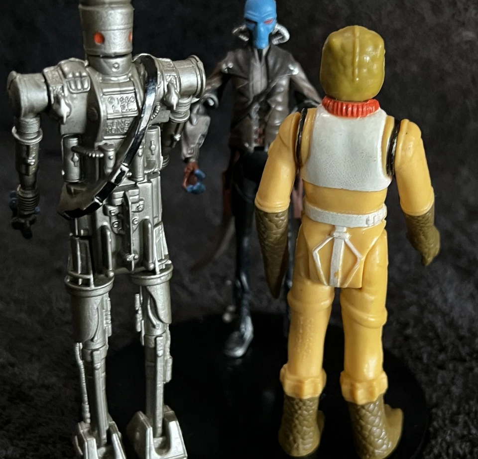 1977-80 IG-88 & BOSSK w/CADE BANE • VINTAGE KENNER STAR WARS - Image 4 of 4