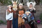 Boys Viking Costume Kids Warrior Outfit Halloween Norse Dress Up Sz 12-14 Mediev — photo 1