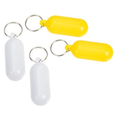 4 Pcs Schwimmendes Boot Schlüsselanhänger Boje Bootsschlüsselkette