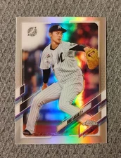 Roki Sasaki 2021 Topps NPB Chrome Rookie Refractor #194 Dodgers/Marines