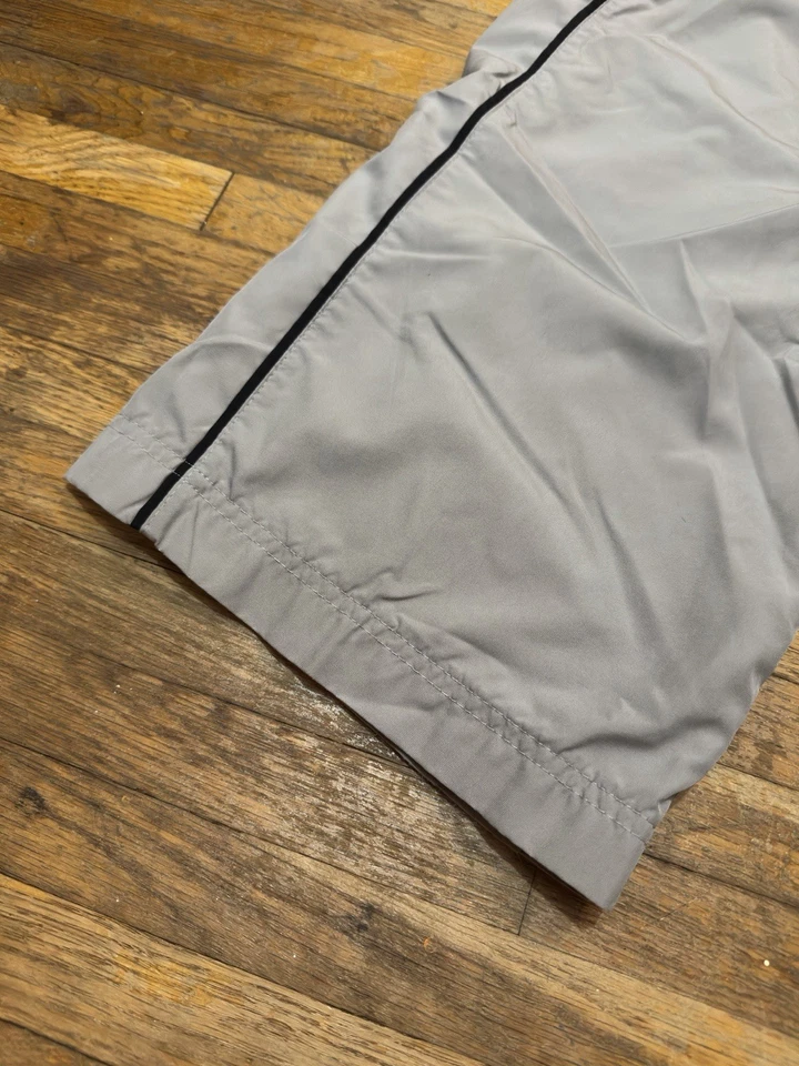 Vintage Y2K 2000’s Nike Silver Tag Running Windbreaker Trackpants XL Gray Grey - Image 2 of 4