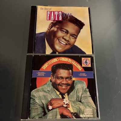 Fats Domino 2 CD LOT When I'm Walking & Best Of Fats Domino Excellent Discs