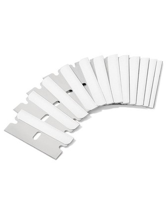 Bates 100 Pack Single Edge Razor Blades Stainless Steel for Precision Cutting
