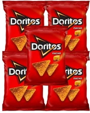 Sabritas Mexican Chips Doritos Nachos, 5 BAGS (62 G)