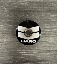 Auriculares de bicicleta Haro Repop tapa superior 1 1/8" negro tapa de vástago bicicleta Dyno BMX