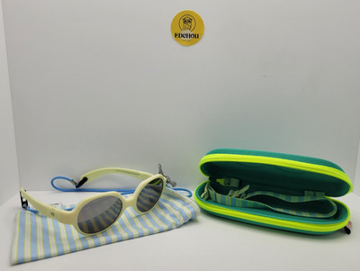 Little Acuitis ''Little Clip 3'' Kids Sunglasses - Yellow LC803JAUN Made in France