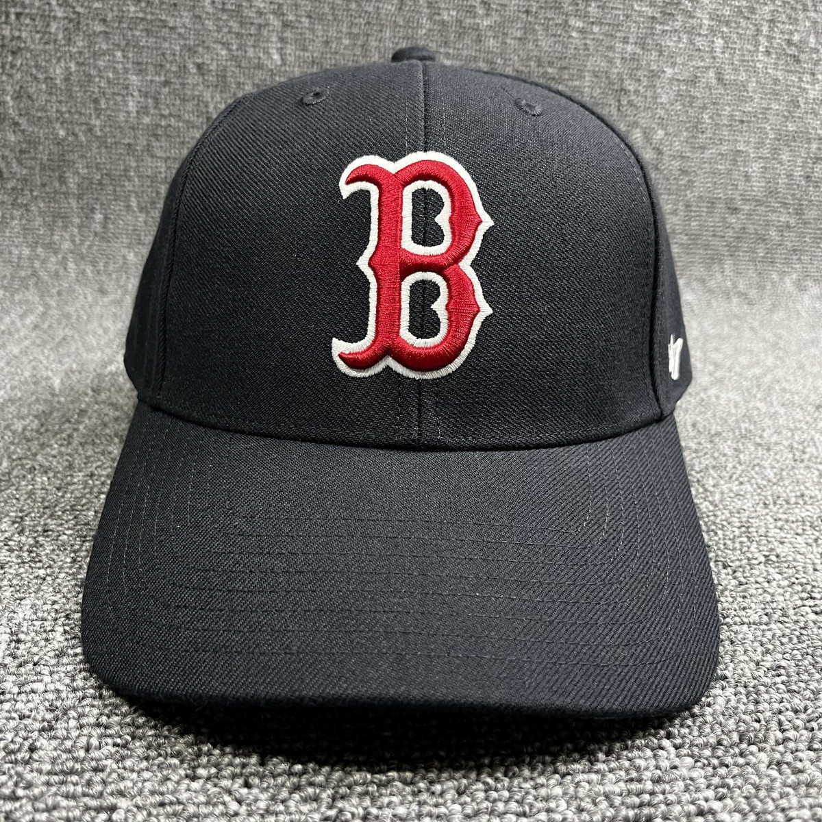 '47 Brand Boston Red Sox MVP Adjustable Baseball Cap Black OSFA