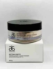 Arbonne Setting Pretty Translucent Loose Powder Broad Spectrum SPF 15 8.5G