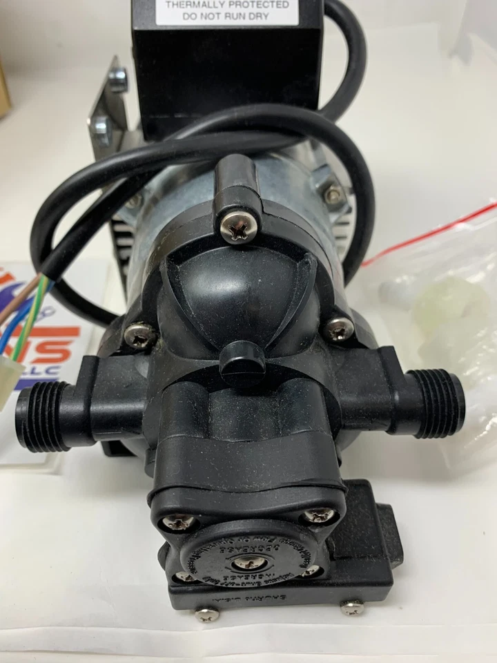 Totton Pumps SD9/38 Diaphragm Pump Motor ASSY Pt186926 230V 1PH 0.5A 125W 1P - Image 4 of 4