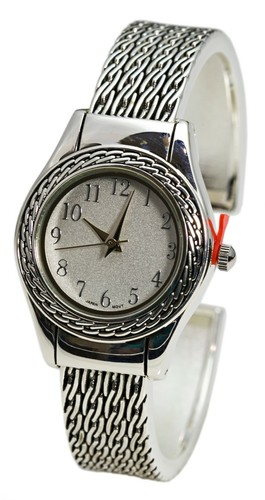 Blekon Collections Japanese Quartz Women's 27mm Case Metal Concho Bangle Watch - Bild 3 von 22
