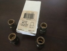 JB Industries 4 pcs. N4-10 Long, refrigerant flare nut 5/8 SAE nuts new