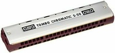 TOMBO NO.S-50 Chromatic 44 hole Single Harmonica For Education