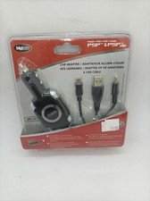 Adaptateur allume cigare + câble de liaison Neuf Sony PSP Psp Slim