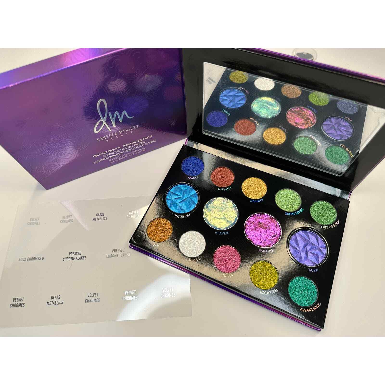 Danessa Myricks Lightwork Volume IV 4 Transcendence Eyeshadow Palette