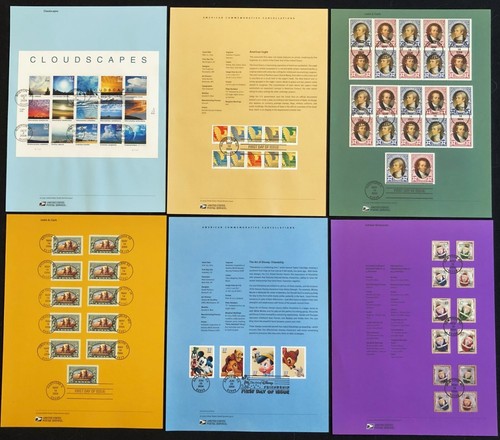 38 Sheet Complete 2004 USPS First Day Souvenir Cancellation Pages $110 Orig Cost - Picture 2 of 2