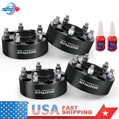 #ad 4PCS 2quot; 5x5 Hubcentric Wheel Spacers fits Jeep JK JKU Wrangler Grand Cherokee $87.89