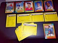 1990 Topps Traded Tiffany Collector's Edition Baseball Card Singles NM