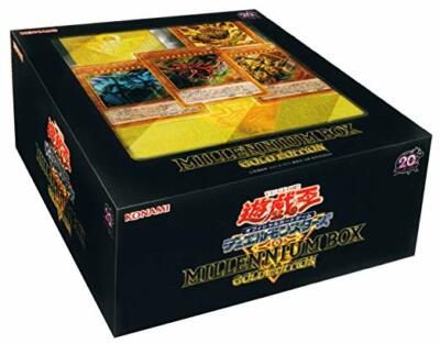 MILLENNIUM BOX GOLD EDITION こうぴ Yu-Gi- Oh Card Game 20th Anniversary Limited Millennium Box