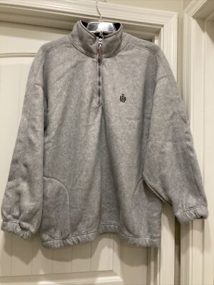 NWT Bugle Boy Original Men s Double Brush Snow Fleece Gray SZ 2X