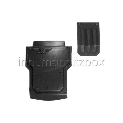 Pièces Warhammer 40K : 4 Holsters Cadian Astra Militarum, Comme Neuf, Dégrappées