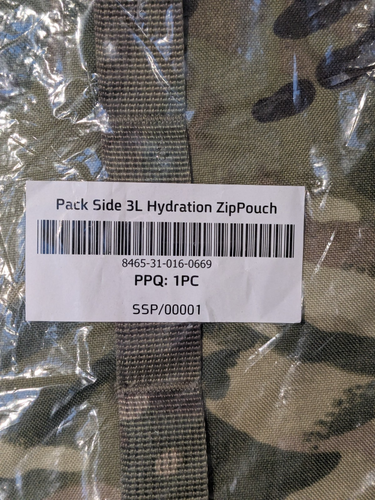 British Army MTP 3L Source Hydration Bladder in a Zip Pouch Pack Virtus NEW - Picture 4 of 4