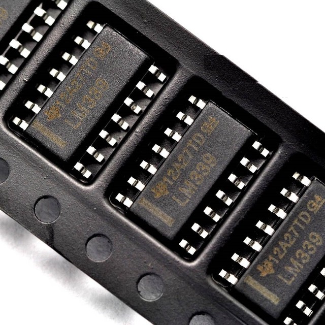 100PCS IC LM339 IC QUAD DIFF COMPARATOR SOP14 TI NEW S2 eBay