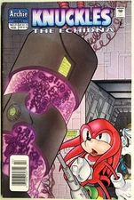 KNUCKLES The Echidna Comic Book #21  FORBIDDEN ZONE 3 of 3 Bagged & Boarded VF+