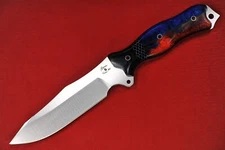 Busse Combat Custom Jack Hammer Variant .175" Satin INFI Grexed Synthetic Handle